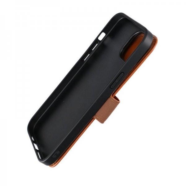 Rvelon iPhone 15 Plus Etui 4 Kortlomme MagSafe Brun