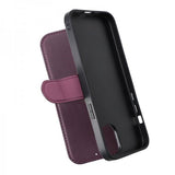 Rvelon iPhone 15 Plus Etui 4 Kortlomme MagSafe Lilla