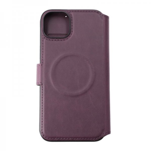 Rvelon iPhone 15 Plus Etui 4 Kortlomme MagSafe Lilla