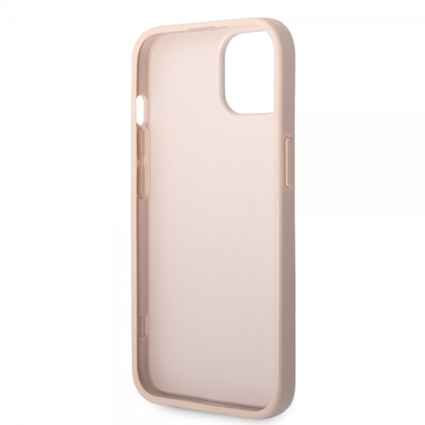 Guess iPhone 15 Plus Deksel 4G Logo Rosa