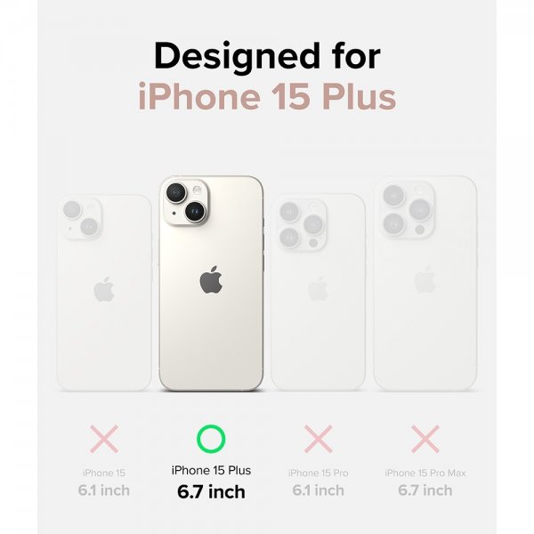 Ringke iPhone 15 Plus Deksel Air Clear