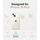 Ringke iPhone 15 Plus Deksel Air Glitter Clear
