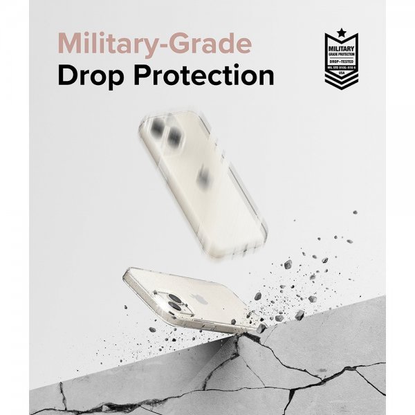 Ringke iPhone 15 Plus Deksel Air Glitter Clear