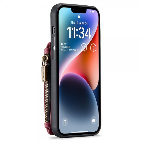 CaseMe iPhone 15 Plus Deksel C20 Series Röd