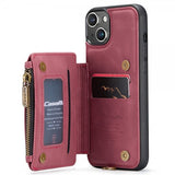CaseMe iPhone 15 Plus Deksel C20 Series Röd