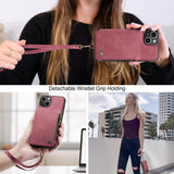 CaseMe iPhone 15 Plus Deksel C20 Series Röd