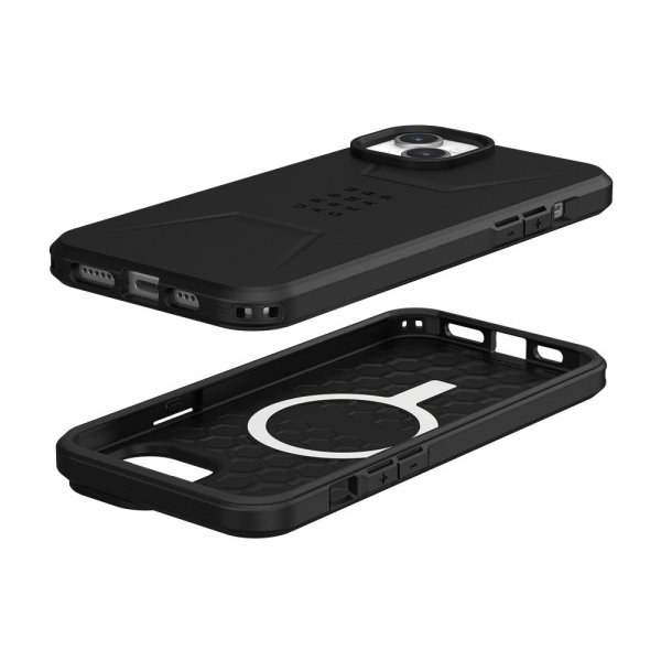 Urban Armor Gear (UAG) iPhone 15 Plus Deksel Civilian MagSafe Svart