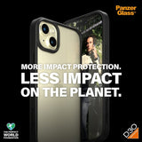 PanzerGlass iPhone 15 Plus Deksel ClearCase D3O Svart