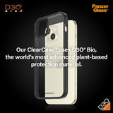 PanzerGlass iPhone 15 Plus Deksel ClearCase D3O Svart