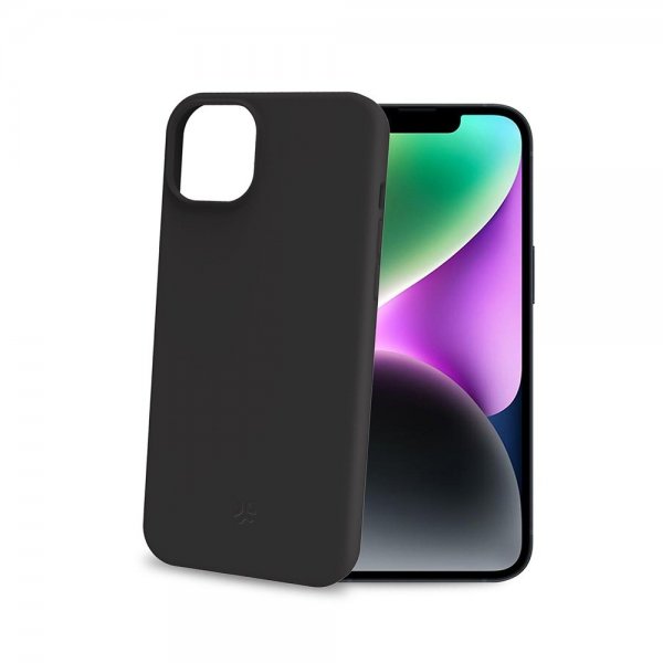 Celly iPhone 15 Plus Deksel CROMO Svart