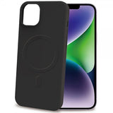 Celly iPhone 15 Plus Deksel CROMOMAG Svart