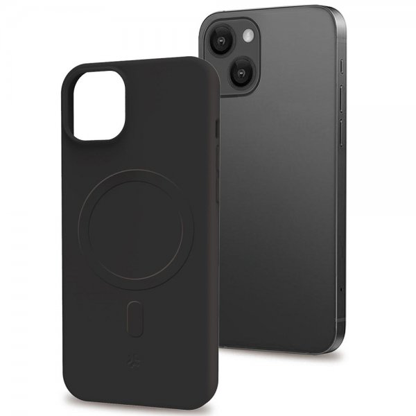 Celly iPhone 15 Plus Deksel CROMOMAG Svart