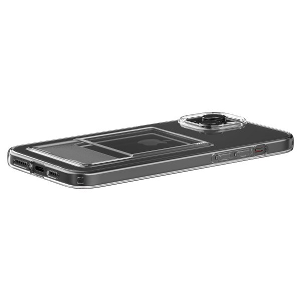 Spigen iPhone 15 Plus Deksel Crystal Slot Crystal Clear