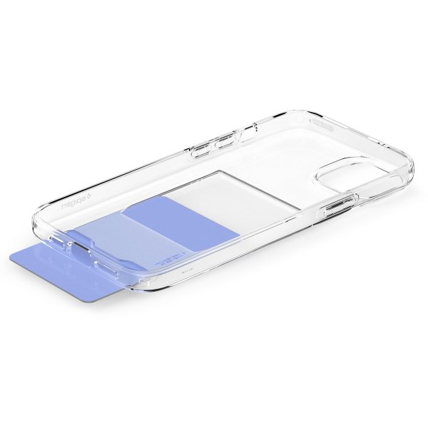Spigen iPhone 15 Plus Deksel Crystal Slot Crystal Clear
