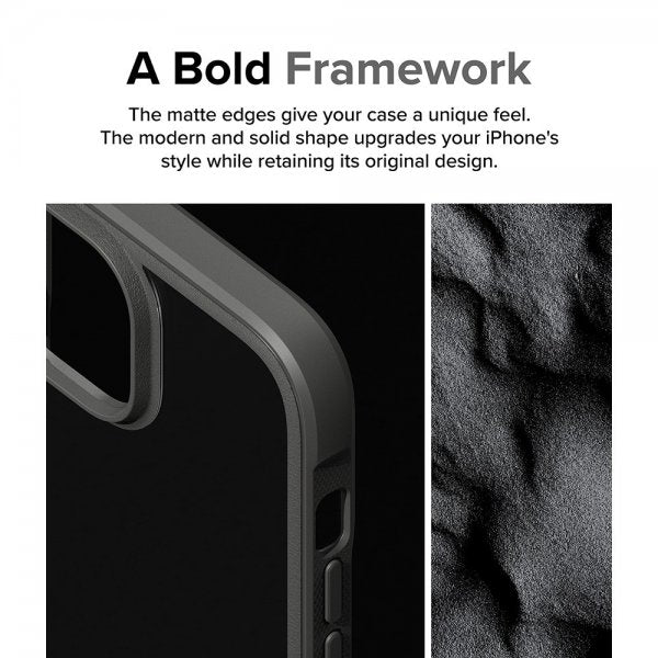 Ringke iPhone 15 Plus Deksel Fusion Bold Grå