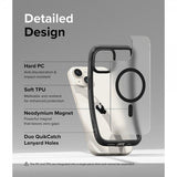 Ringke iPhone 15 Plus Deksel Fusion Bold Magnetic Matte Black