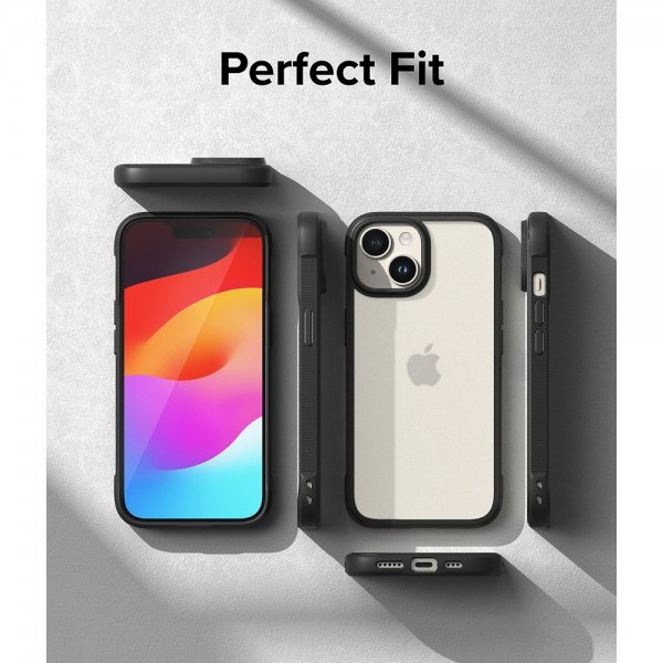 Ringke iPhone 15 Plus Deksel Fusion Bold Matte Black