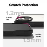 Ringke iPhone 15 Plus Deksel Fusion Bold Svart
