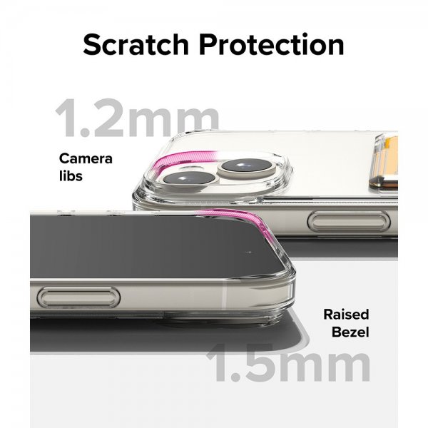 Ringke iPhone 15 Plus Deksel Fusion Card Clear