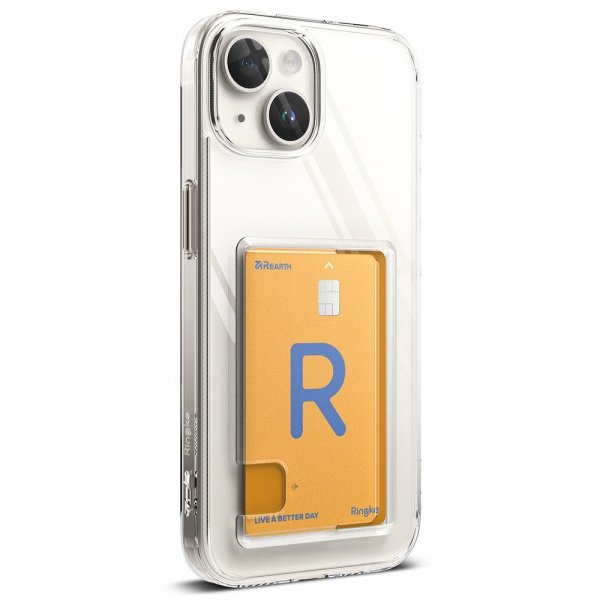 Ringke iPhone 15 Plus Deksel Fusion Card Clear