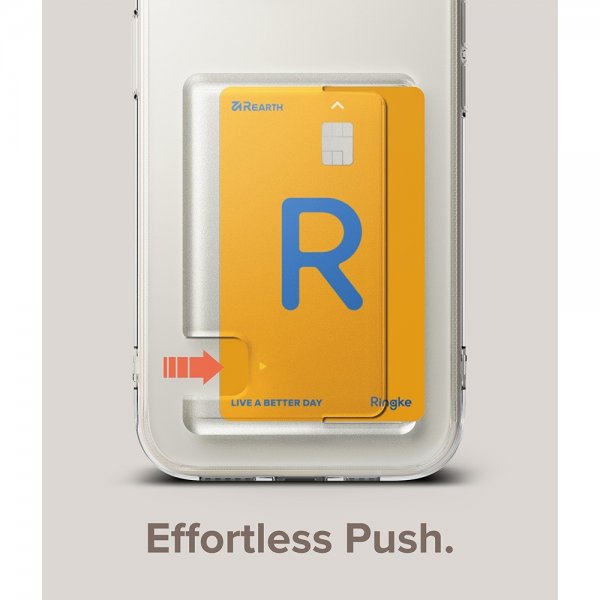 Ringke iPhone 15 Plus Deksel Fusion Card Clear