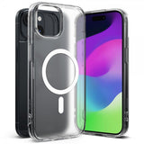 Ringke iPhone 15 Plus Deksel Fusion Magnetic Matte Clear