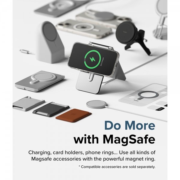 Ringke iPhone 15 Plus Deksel Fusion Magnetic Matte Clear