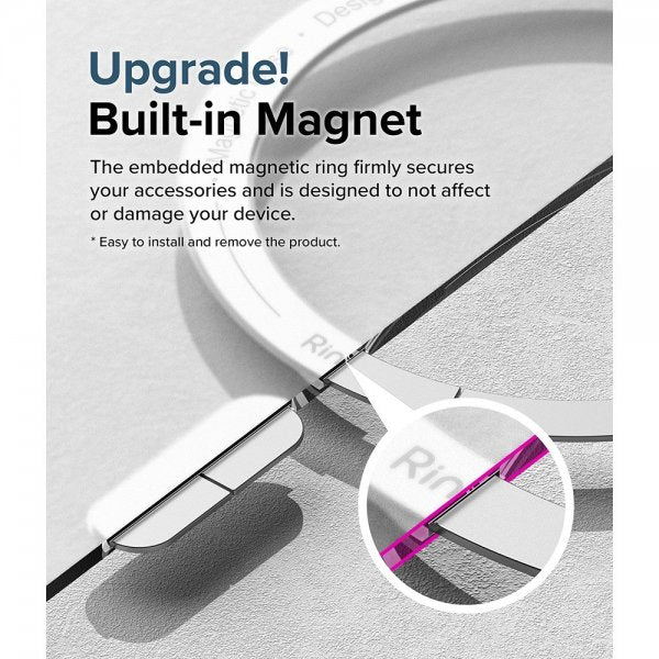 Ringke iPhone 15 Plus Deksel Fusion Magnetic Matte Clear