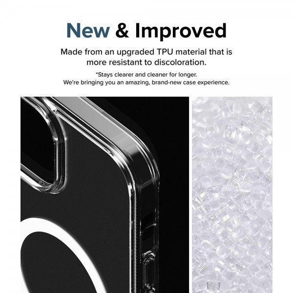 Ringke iPhone 15 Plus Deksel Fusion Magnetic Matte Clear
