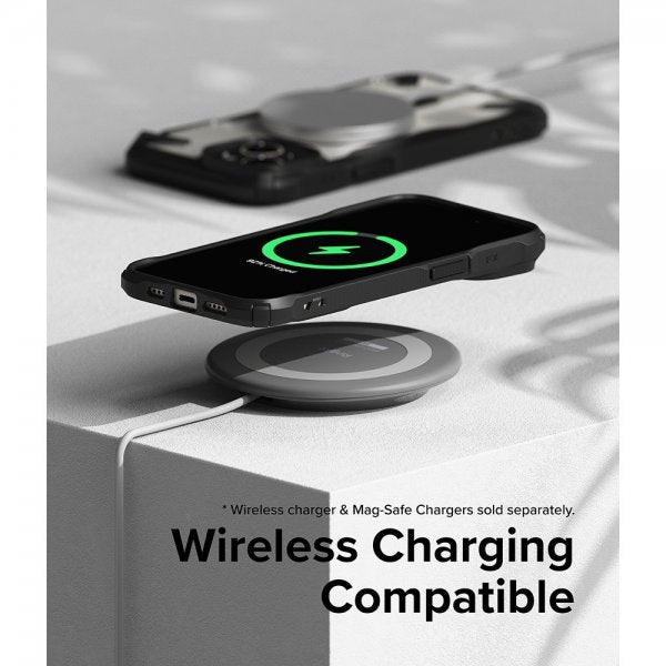 Ringke iPhone 15 Plus Deksel Fusion X Magnetic Matte Black