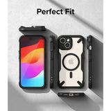 Ringke iPhone 15 Plus Deksel Fusion X Magnetic Matte Black