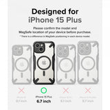 Ringke iPhone 15 Plus Deksel Fusion X Magnetic Matte Black