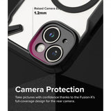 Ringke iPhone 15 Plus Deksel Fusion X Magnetic Matte Black