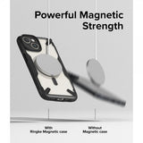 Ringke iPhone 15 Plus Deksel Fusion X Magnetic Matte Black