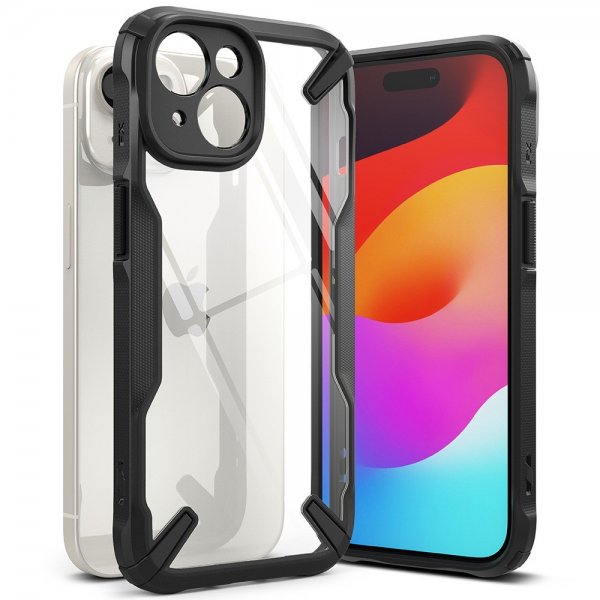 Ringke iPhone 15 Plus Deksel Fusion X Svart