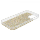 iPhone 15 Plus Deksel Glitterpaljetter Gull