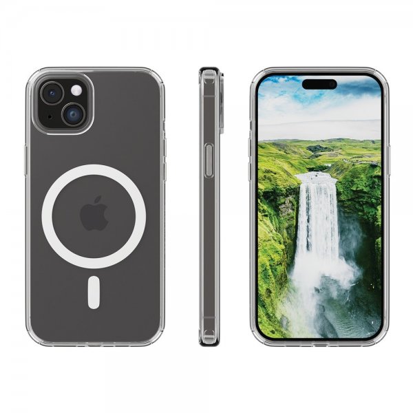 dbramante1928 iPhone 15 Plus Deksel Iceland Ultra D3O MagSafe Transparent