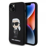 Karl Lagerfeld iPhone 15 Plus Deksel Ikonik NFT Svart