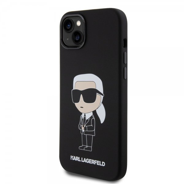Karl Lagerfeld iPhone 15 Plus Deksel Ikonik NFT Svart