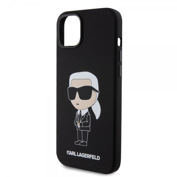 Karl Lagerfeld iPhone 15 Plus Deksel Ikonik NFT Svart