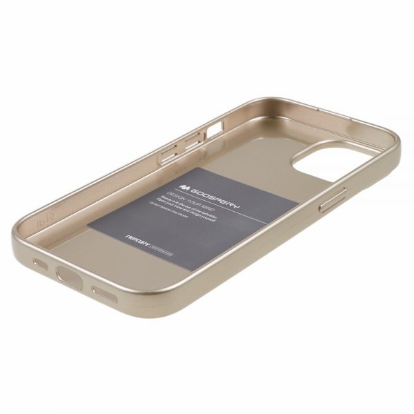 Mercury iPhone 15 Plus Deksel Jelly Glitter Gull