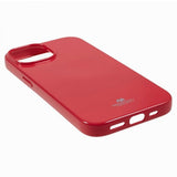 Mercury iPhone 15 Plus Deksel Jelly Glitter Magenta