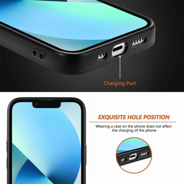 iPhone 15 Plus Deksel Kamuflasje Brun