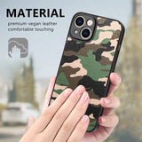 iPhone 15 Plus Deksel Kamuflasje Brun