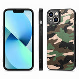 iPhone 15 Plus Deksel Kamuflasje Grønn