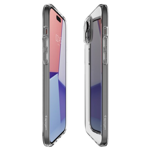 Spigen iPhone 15 Plus Deksel Liquid Crystal Crystal Clear