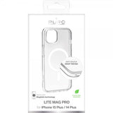 Puro iPhone 15 Plus Deksel LITE MAG PRO Transparent