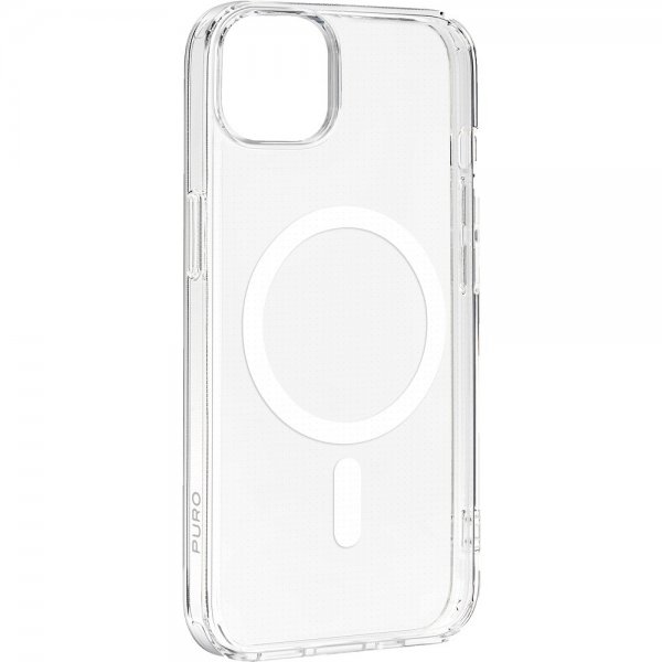 Puro iPhone 15 Plus Deksel LITE MAG Transparent
