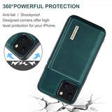 Dg.Ming iPhone 15 Plus Deksel M1 Series Avtakbart Kortholder Grønn