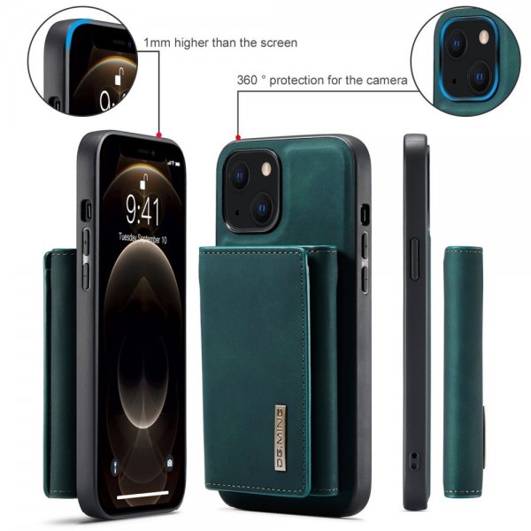 Dg.Ming iPhone 15 Plus Deksel M1 Series Avtakbart Kortholder Grønn